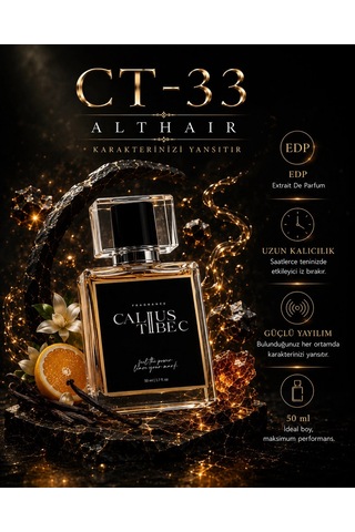 Calius Tibec Ct-33 Erkek Parfüm EDP 50 ML