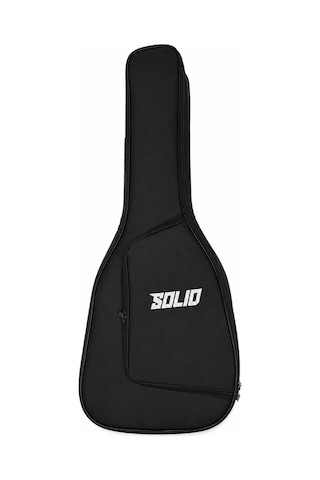 Solid Case Lux Klasik Gitar Gigbag Siyah Mavi