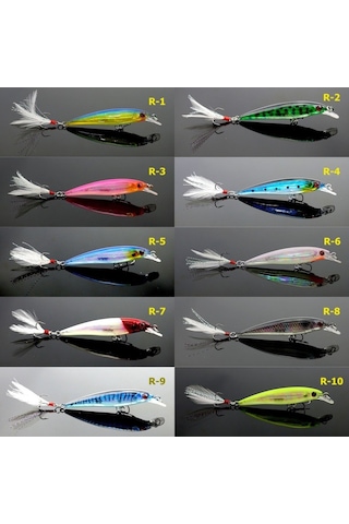 MSO Olta Balıkçılık Minnow 8.6cm 7gr Rapala Sahte Yem