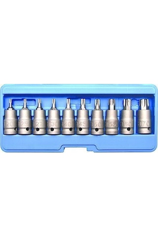 Bgs Lokma Seti Havalı Torx 1-2 T20-T70 10 Parça