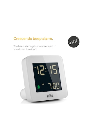 Braun Bc09 Dijital Seyahat Saati, Beyaz