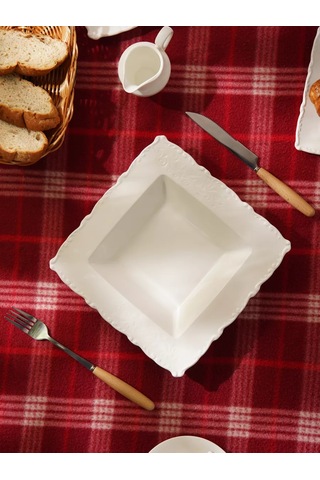 Magistro Kingdom Derin Çorba Kasesi 340 Ml 22x22 Cm 238398058 Beyaz