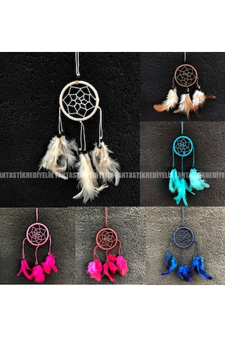 Dream Catcher Rüya Düş Kapan Araba Otomobil Dikiz Ayna Süs-Mor