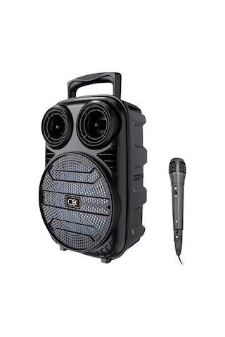 Northcity 6.5 İnç Bluetooth Karaoke Hoparlörü - Rgb Işıklı, Mikrofonlu Ve Taşınabilir Ses Sistemi