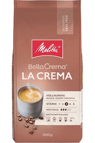 Melitta Bellacrema Lacrema Çekirdek Kahve 1 KG