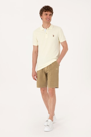 U.s. Polo Assn. Erkek Haki Şort Örme 50306976-vr027 Haki