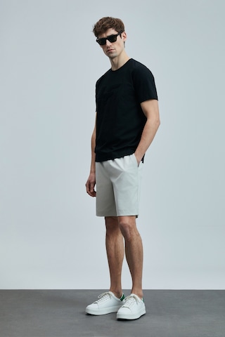 Lufian Erkek T Shirt 111020243 Siyah Siyah
