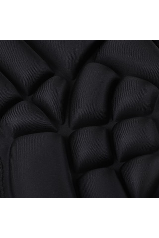 Homyl 3d Yastıklı Kalça Koruyucu Kısa Çocuk Butt Pad Siyah Siyah