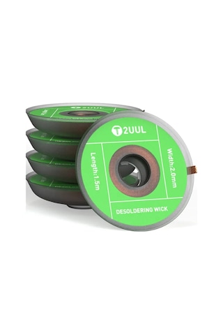 2uul Dw01 Mobi Lehim Sökme Fitili 5 Rulo/kutu