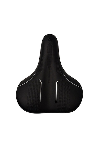 Asistan Comfy C100 Sportif Geniş Jel Dolgulu Bisiklet Selesi Siyah