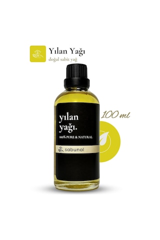 Sabunal Yılan Yağı 100 ML - Saç Bakımına Uygun Geleneksel Yağ