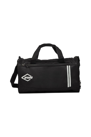 Unisex Ayakkabı Bölmeli Spor Ve Antrenman Çantası , Geniş Bavul Seyahat Çantası, Fitness El Çantası Yn02 Siyah