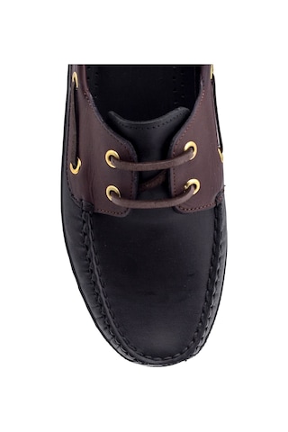 Timberland Serdar Shoes Hakiki Deri Siyah Erkek Casual Ayakkabı 001