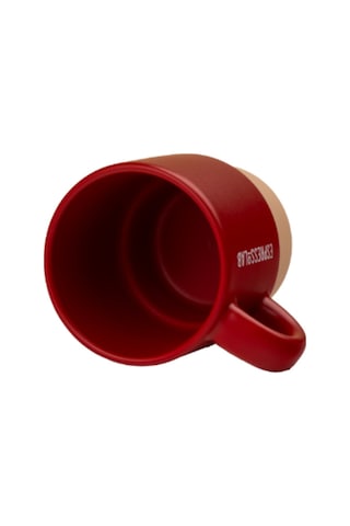 Espressolab Stoneware Espresso Bardağı No:109 120 Ml Seramik Espresso Kupası kırmızı