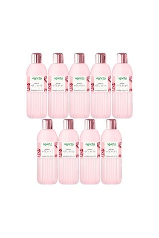Agarta Doğal Gül Suyu 400ml 9 Lu Set