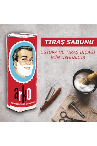 Arko Men Tıraş Sabunu 4x75 Gr