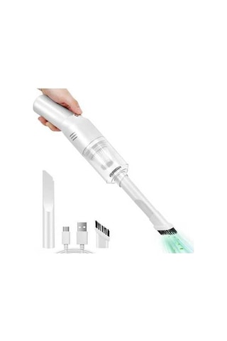 Besthome1 120w Hızlı Şarjlı Kablosuz Araç Vakumu, 10000pa Güçlü Emiş, Taşınabilir Hafif, Kuru Islak Temizlik İçin