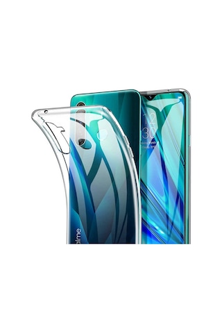 Noktaks - Realme 6 Uyumlu - Kılıf Şeffaf Soft Slim Fitt Süper Silikon Kapak - Şeffaf