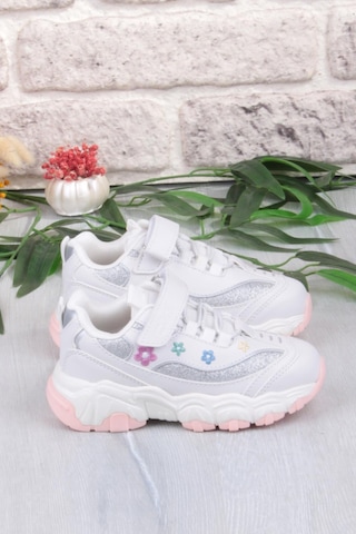 Fort Cool Bella Rahat Hafif Sneaker Kız Çocuk Ayakkabı Beyaz