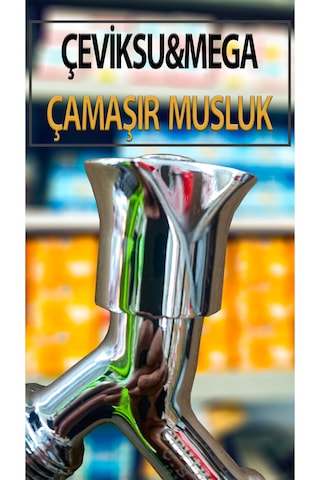 Mega Model Çamaşır, Bulaşık Makinası Musluğu