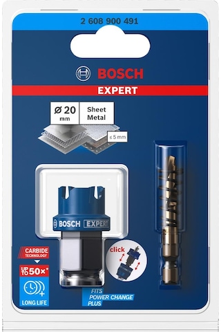 Bosch Expert Sheet Metal Delik Açma Testeresi 20 x 5 MM - 2608900491