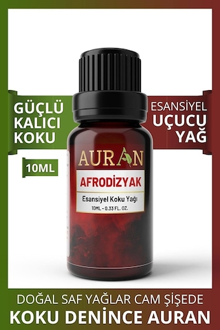 AURAN Afrodizyak Esansiyel Uçucu Koku Yağı Buhurdanlık Yağı 10ML