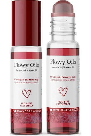 Flowy Oils Afrodizyak Özel Karışım Esansiyel Yağ Uçucu 10 ML