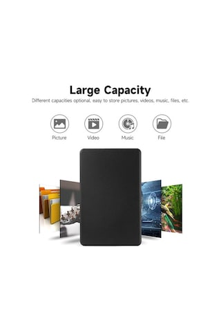 Novahub 320 Gb Siyah Usb 2.0 Harici Disk, Yüksek Hızlı, Şok Dirençli, Kablosuz Transfer