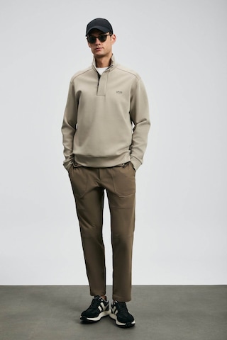 Lufian Wonder Bej Erkek Sweatshirt 112030185 Bej