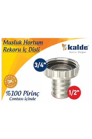 Musluk Hortum Rekoru İç Dişli 3/4