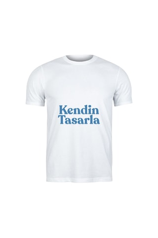 Kendin Tasarla Kişiye Özel Baskılı Tişört Hediye Edilebilir Fotoğraf Ve Yazı Baskılı Tişört Beyaz