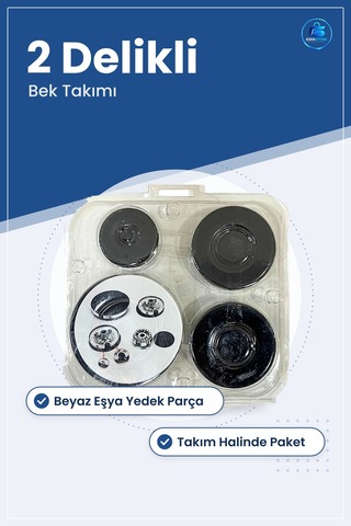 Ocak Bek Takımı 2 Delikli Mutfak Beyaz Eşya Yedek Parça Halinde P