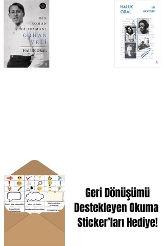 Bir Roman Kahramanı Orhan Veli Ciltli + Şiir Hikâyeleri + Okuma Sticker'ları