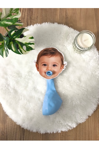 Pamuğum Atelier Renkli Balonlu Doğum Günü Hediyeliği 25 Adet
