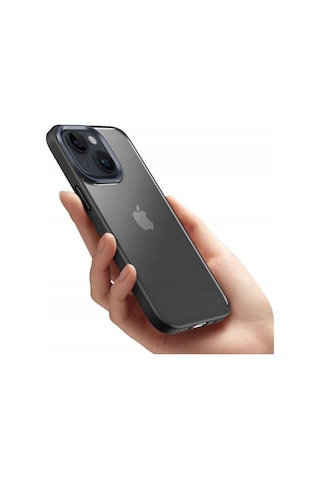 Rock Apple Uyumlu iPhone 14 Plus Guard Şeffaf Kılıf Mavi Mavi