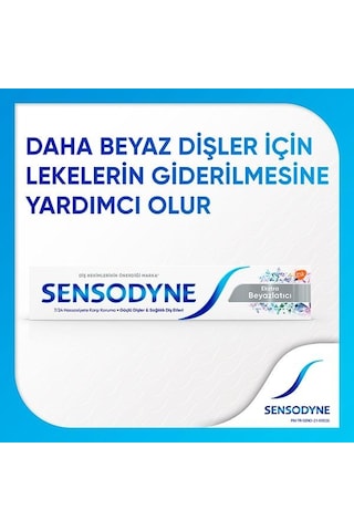 Sensodyne Ekstra Beyazlatıcı Diş Macunu 2 x 75 ML