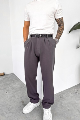 Antrasit Basic Premium Kumaş Pantolon Antrasit