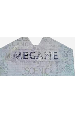 Space Renault Megane 2 Bagaj Yazisi (Krom) 8200073444 474023069