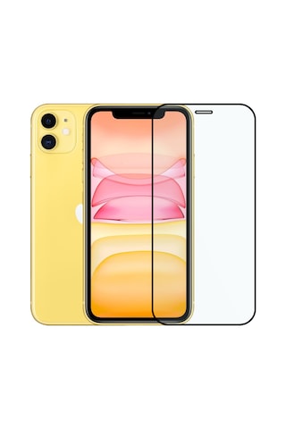Safeus Tam Kaplayan Parmak İzi Bırakmayan Safir Ekran Koruyucu Cam , Apple Uyumlu iPhone 11 İle