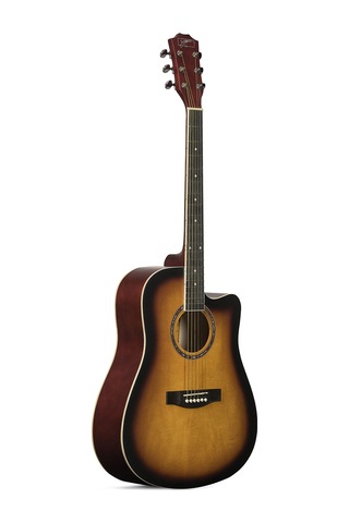 Zoppran Aczp100sb Sunburst Akustik Gitar