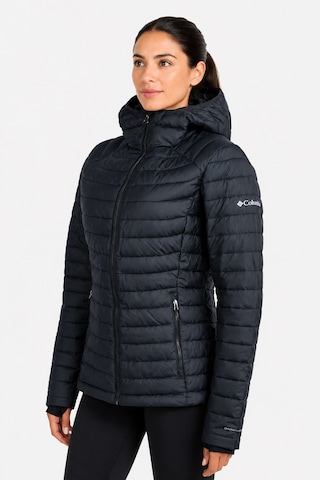 Columbia White Out Fs Hooded Omni-heat Kadın Mont Xk1890-010 Siyah