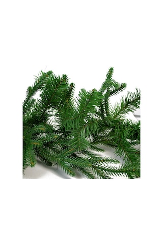 Yeşil Garland Yeşil Çam Dalı Yılbaşı Süsleri Vıp 2.50 Metre 22 Cm Çap Green Garland Decor Christmas Diğer
