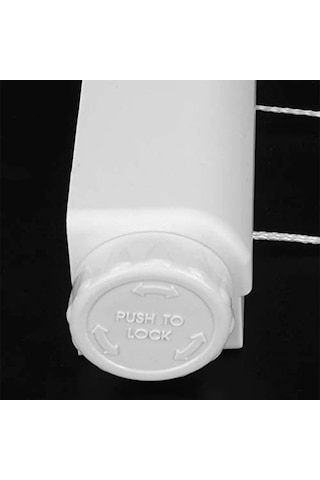 Hfambition 3.75m Genişleyen 5-çizgili Duvarlı Kurutma Çizgisi, 8kg Yük Taşıma, Güvenlik Kilidi, İç/ Dış Kullanım Diğer