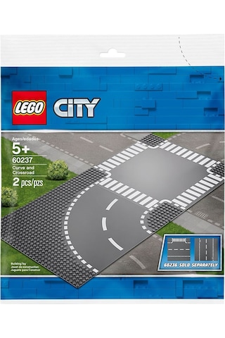 LEGO® City 60237 Şehir Eğrileri ve Kavşak Yapı Seti
