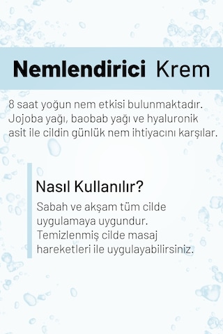 Wiwify Su Bazlı Yoğun Nemlendirici Krem 100 ML