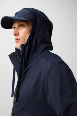 Bogner Ernesto Modern Athleisure Stil Hoodie Erkek Ceket Lacivert