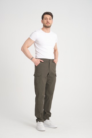 Tad Gear Taktik Force Model Likralı Pantolon Çöl Renk Yeşil