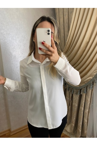 İlayla Beyaz Gömlek