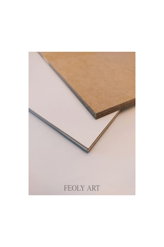 3 Mm 50x70 Mdf Duralit Plaka 1 Adet - Hobi, Maket, Ahşap El Sanatları İçin Uygun 1 Adet
