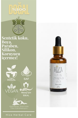Hiza Herbal Care Doğal Üzüm Çekirdeği Yağı 30 ML